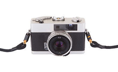 Image showing Old vintage camera isolated