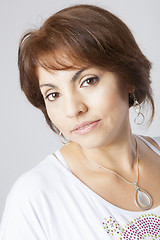 Image showing latin pretty middle aged woman