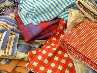 Image showing mixture of fabrics