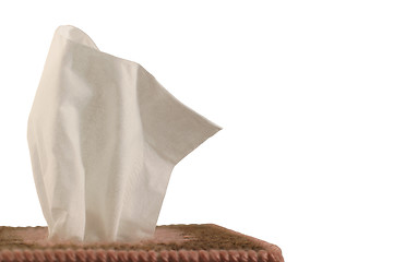 Image showing Tissue Box - white background