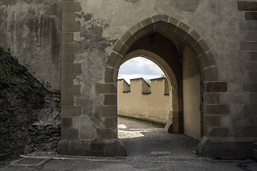 Image showing Castle door.