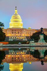 Image showing United States Capitol building in Washington, DC
