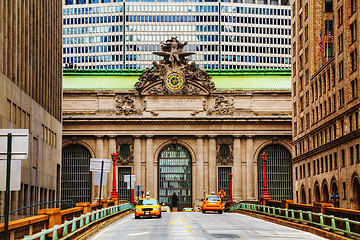 Image showing Grand Central Terminal viaduc in New York