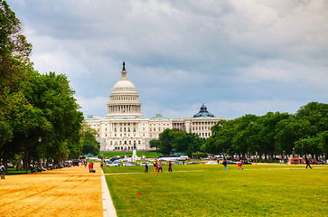 Image showing United States Capitol building in Washington, DC