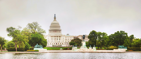 Image showing United States Capitol building in Washington, DC