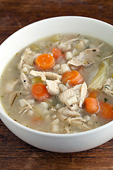 Image showing Chicken Soup Bowl