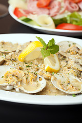 Image showing Pasta with Clams