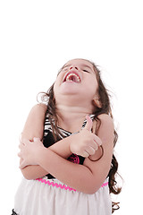 Image showing cute laughing girl