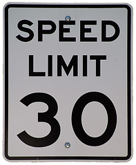 Image showing Speed Limit 30