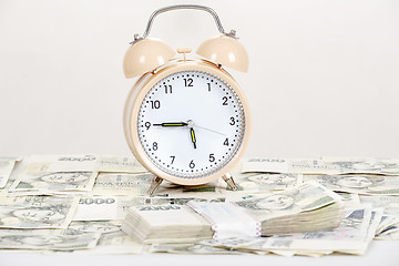 Image showing time is money business concept