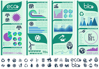Image showing Ecology Infographic Template.