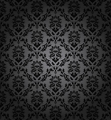 Image showing Damask seamless pattern