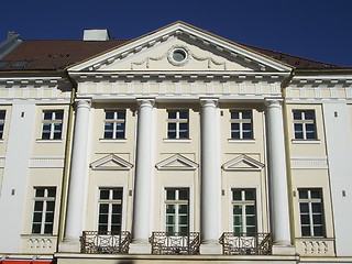 Image showing Balconied building