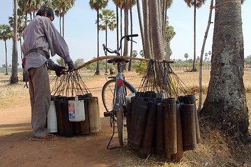 Image showing Palm Oil Collecting 2