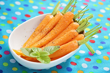 Image showing roasted carrots