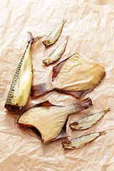 Image showing smoked fish