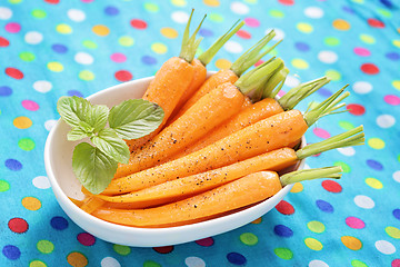 Image showing roasted carrots