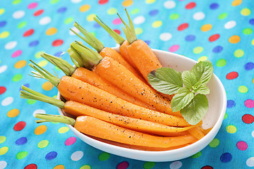 Image showing roasted carrots