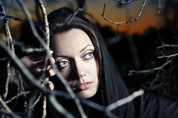 Image showing Gothic beauty