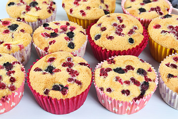 Image showing Homemade muffins