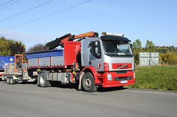 Image showing truck with trailer
