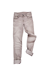 Image showing grey jeans 
