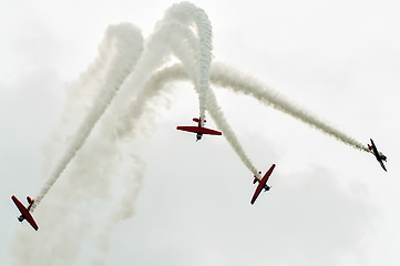 Image showing airplanes at airshow