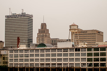 Image showing winston salem skyline