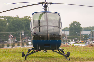 Image showing helicopter at the airshow