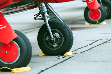 Image showing airplanes at the airshow