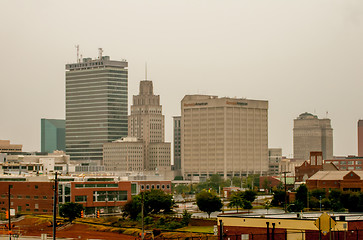 Image showing winston salem skyline