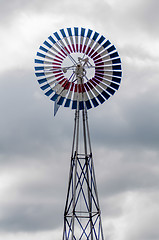 Image showing old classic windmill vane