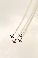 Image showing airplanes at airshow