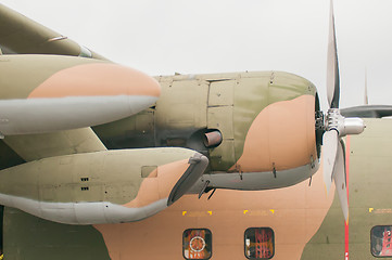 Image showing large airplane body