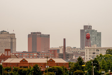 Image showing winston salem skyline