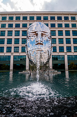 Image showing Metalmorphosis Mirror Fountain by, David ?erný