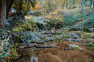 Image showing waterfall near natural bridge virginia state park