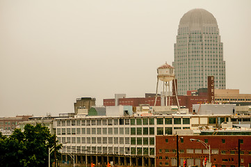 Image showing winston salem skyline