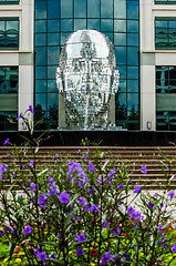 Image showing Metalmorphosis Mirror Fountain by, David ?erný