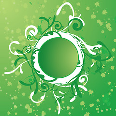 Image showing scrolling logo green