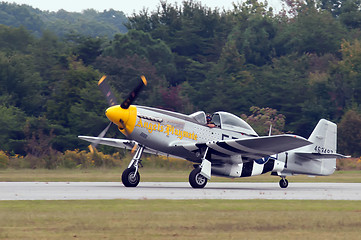 Image showing airplanes at the airshow