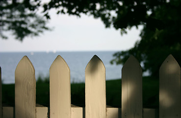 Image showing Picket Fence