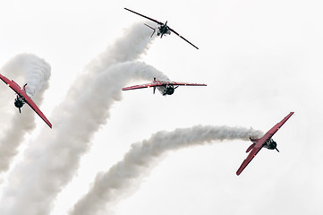 Image showing airplanes at airshow