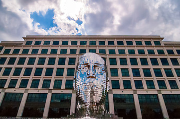 Image showing Metalmorphosis Mirror Fountain by, David ?erný