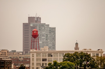 Image showing winston salem skyline