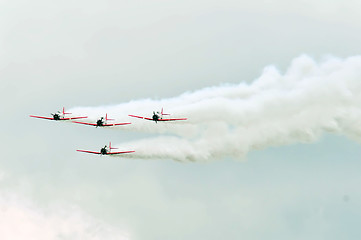 Image showing airplanes at airshow
