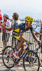 Image showing The Cylist Alberto Contador