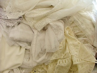 Image showing pile of curtains