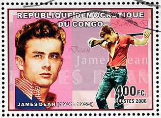 Image showing James Dean Stamp