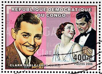 Image showing Clark Gable Stamp